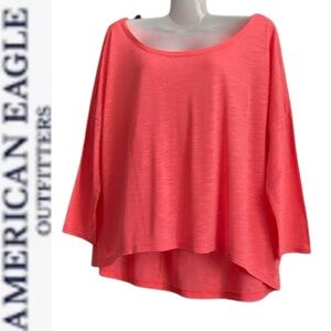 🦅Sheer Crop Top American Eagle Outfitters